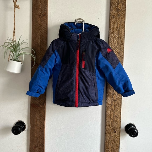 Snozu Other - Snozu 2T Boy Puffer Winter Snow Coat Heavy Warm Blue Red
Hooded